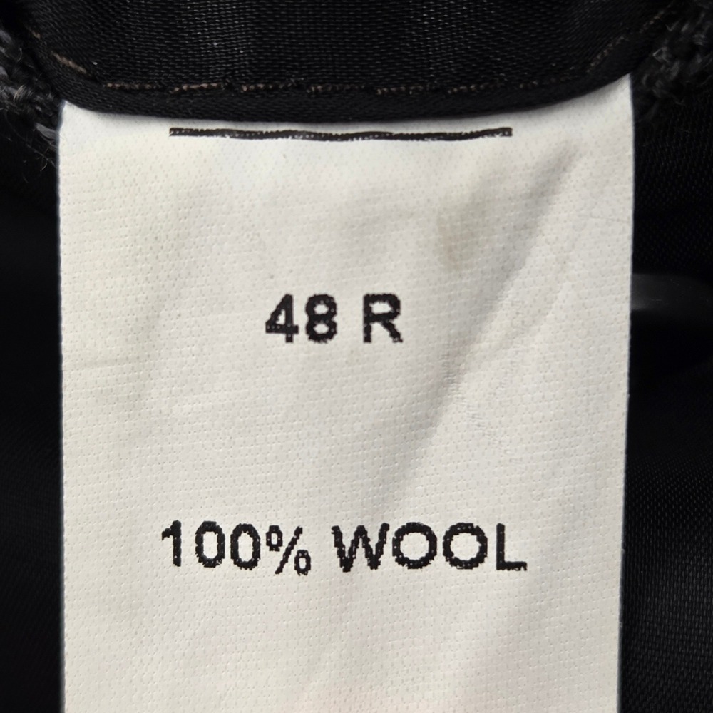 Jos A Bank Travelers Collection 48R Gray Blazer 100% Wool 2 Button Sport Coat - Picture 7 of 8
